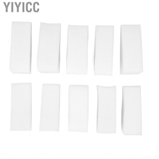 Yiyicc 10pcs Nail Art Sponge DIY Polish Transfer Gradient Shading Block