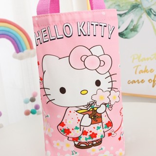 ขวดน้ำบอกเวลา กระเป๋าใส่แก้วเก็บความเย็น  แบบพกพา สามารถใส่ร่มพับ, ทำจากวัสดุผ้าเนื้อนิ่ม ใส่ของจุกจิก,โทรศัพท์,