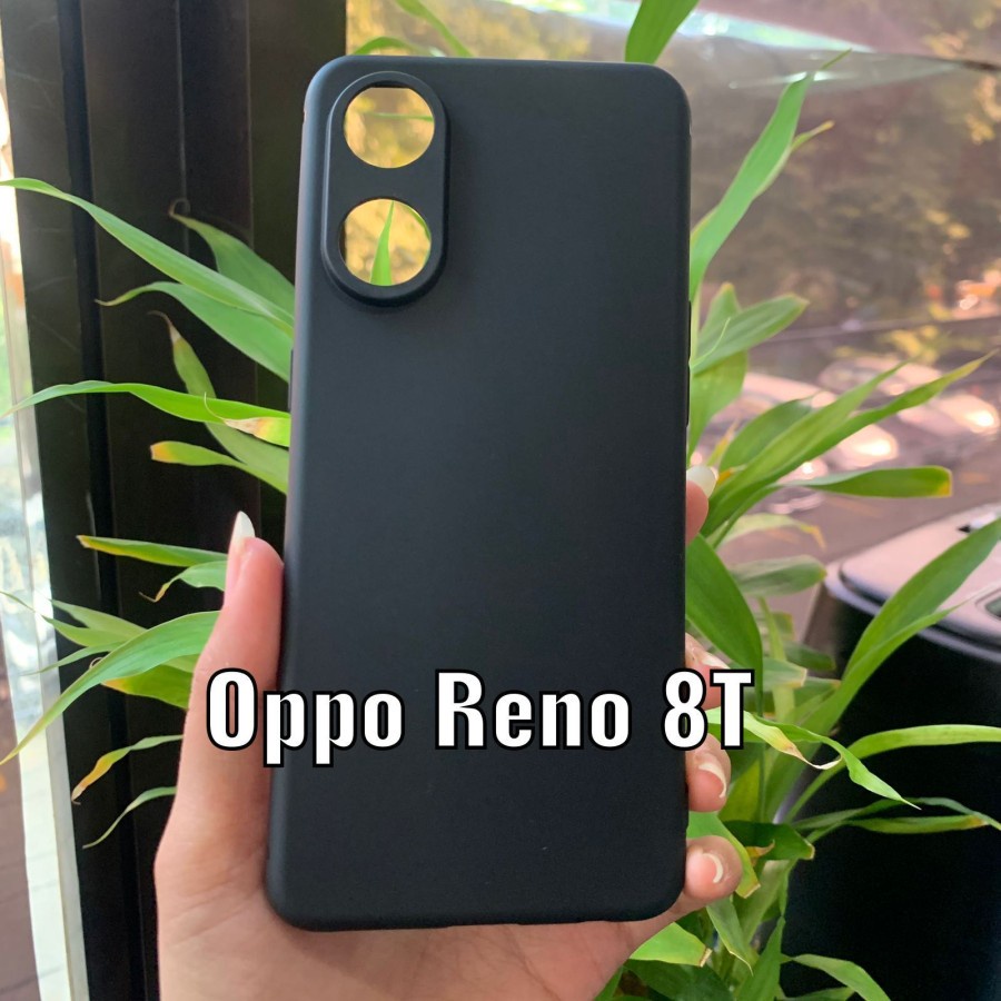P/B- OPPO RENO 8T 4G 8T 5G 8 4G 8 5G 8Z 5G 8 PRO 7 4G 7 5G 7Z 5G CASE BLACK PREMIUM SOFTCASE SILICON