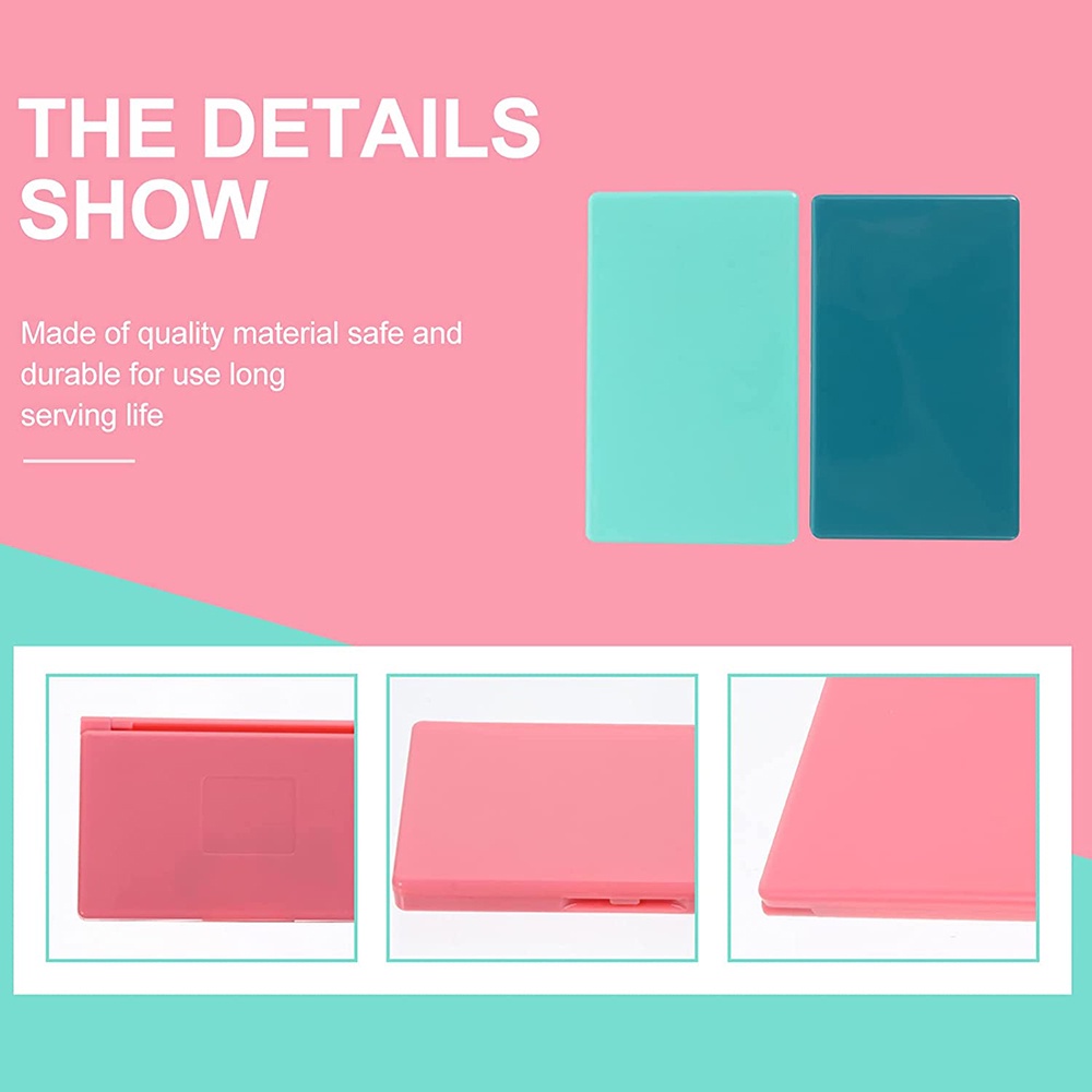 กล่องพลาสติกแม่เหล็ก ทรงสี่เหลี่ยม 3 สี สําหรับใส่เข็มเย็บผ้า 1 ชิ้น - รูปที่ 2