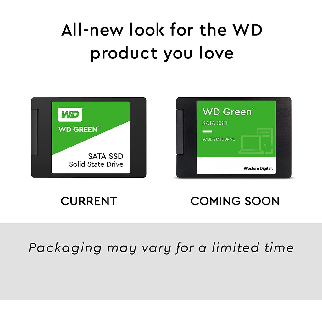 ⚡️กรุงเทพฯด่วน1ชั่วโมง⚡️ WD GREEN SSD SATA 120GB 240GB 480GB 1TB รับประกัน 3 ปี