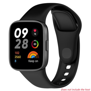 ใหม่ สายนาฬิกาข้อมือซิลิโคน สําหรับ XiaoMi Redmi Watch3 SmartWatch Band WristBand XiaoMi Watch 3