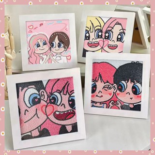 [ASols] ภาพวาดเพชร DIYสติกเกอร์เพชร รูปผีเสื้อ ดาว แฮนด์เมด diy สําหรับของขวัญแฟนสาว แฟนหนุ่ม