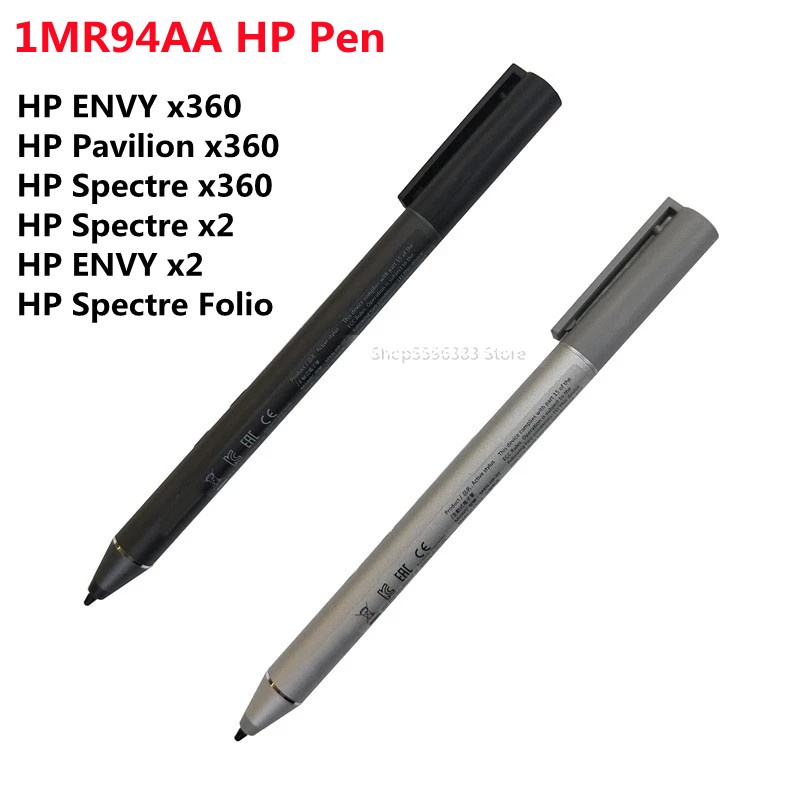 ปากกาสไตลัส HP PEN 1MR94AA สําหรับแล็ปท็อป HP ENVY x360 Pavilion x360 Spectre x360 910942-001 920241