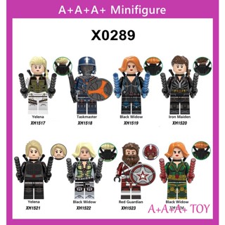 ฟิกเกอร์ X0289 Black Widow Iron Lady Yelena Mimicry Master Building Blocks ของเล่นสําหรับเด็ก