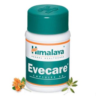 Himalaya Evecare 30 Capsule สมุนไพรลดการอักเสบมดลูก ช่วยให้ประจำเดือนมาปกติ exp 09/2025