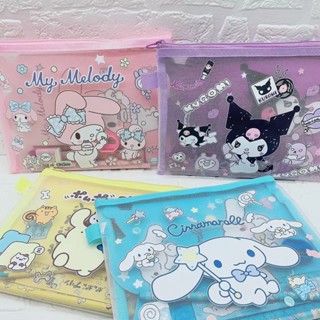 Sanrio กระเป๋าเครื่องเขียน กระเป๋าเอกสาร ขนาด A5 สําหรับนักเรียน