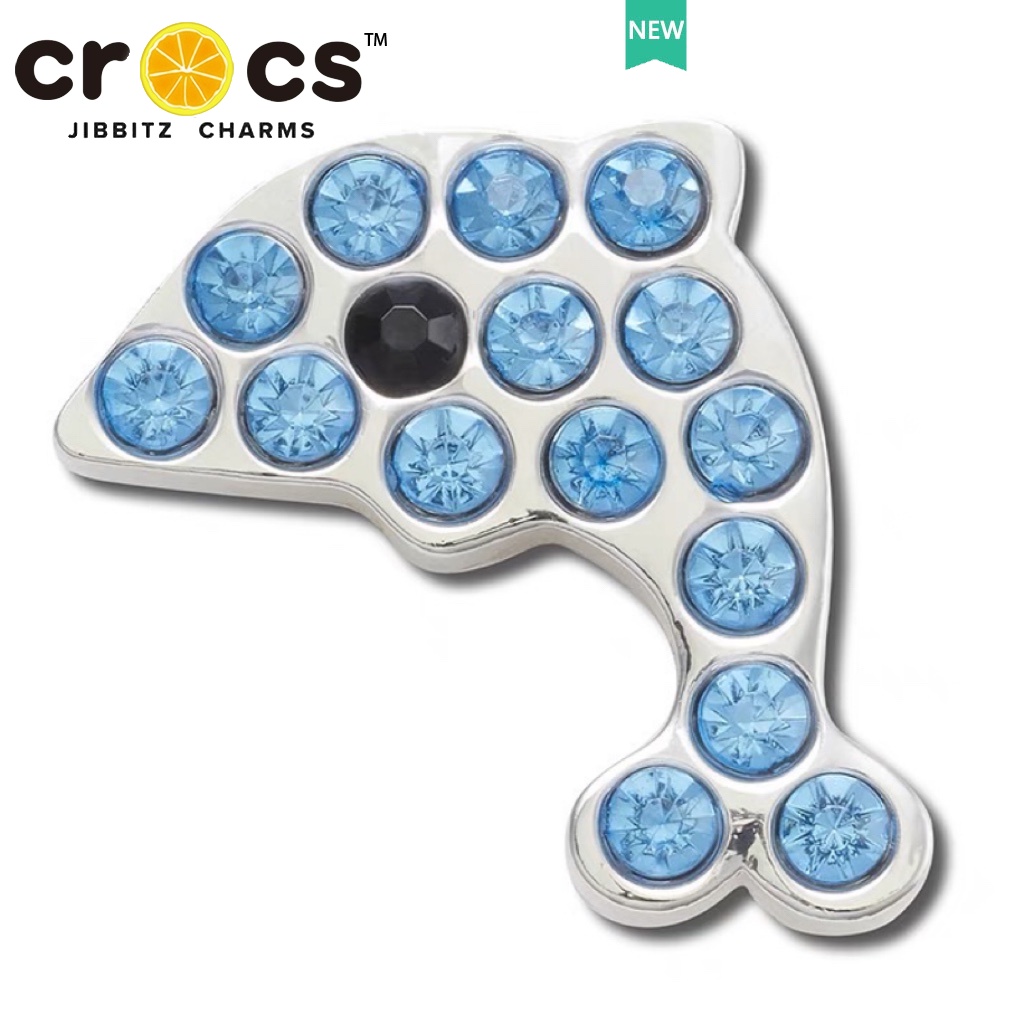 JIBBITZ cross charms ตัวติดรองเท้า ดอกไม้2025 ตัวติดรองเท้า cross