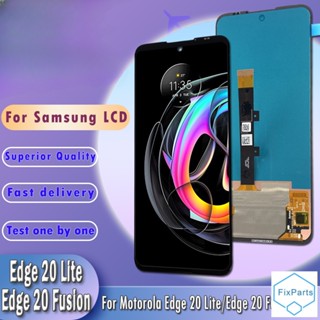 หน้าจอสัมผัส Lcd สําหรับ Motorola Edge 20 Lite XT2139-1 20 Fusion