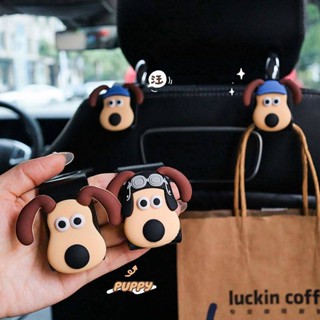 Wallace and Gromit Car Seat Back Hook Car 3D Stereo Car Seat Back Chair Back Storage Decoration Cute car accessories for cars  Car decoration