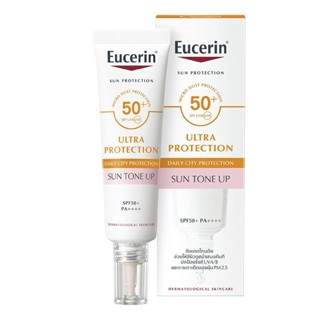 Eucerin ยูเซอริน อัลตร้า โพรเทคชั่น ซัน โทน อัพ SPF50+ PA++++ 30 มล. (กันแดดสำหรับผิวหน้า)