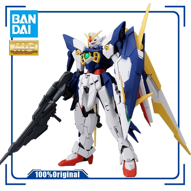 BANDAI PB MG 1/100 XXXG-01Wfr/A GUNDAM FENICE RINASCITA ALBA Assembly Model Action Toy Figures Anime