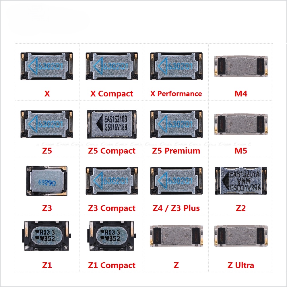 อะไหล่ซ่อมลําโพงหูฟัง สําหรับ Sony Xperia Z5 Premium Z4 Z3 Z2 Z1 Z Ultra M5 M4 X Compact Performance