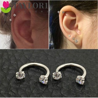 Taylor1 ใหม่เครื่องประดับแหวนสแตนเลสเจาะจมูกปากลิปคิ้วหลากสี