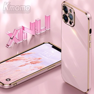 เคสโทรศัพท์ซิลิโคน แบบนิ่ม 6D ขอบตรง สําหรับ VIVO Y02 Y02a Y02t Y35 Y16 Y22 Y22s Y02s Y76 5G Y76s Y74s Y17 Y15 Y12 Y11