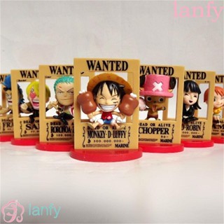 Lanfy ฟิกเกอร์พีวีซีโมเดลฟิกเกอร์ Luffy Usopp Dead Or Alive Wanted Statue ของเล่นของสะสมสําหรับเด็ก