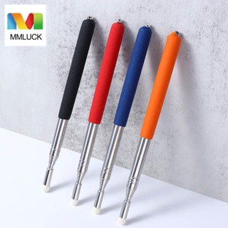 JENNIFERDZ 1M Whiteboard Pen Stationery Retractable Pointer Teachers Pointer Stick Telescopic Professional Stainless Steel Hand Pointer School Supplies Felt Head Whiteboard Pointer/Multicolor