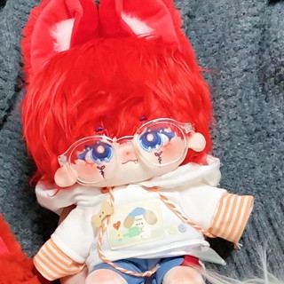 ของแท้ เสื้อผ้าตุ๊กตาคอสเพลย์ อะนิเมะ Red Mimi Plushie ผ้าฝ้าย ขนาด 20 ซม.