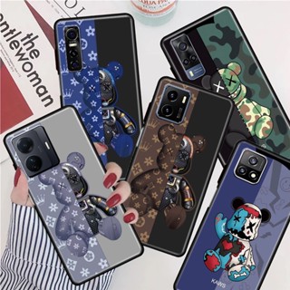 เคสโทรศัพท์มือถือซิลิโคน TPU กันกระแทก ลายศิลปะ Kaws X Bearbrick สําหรับ Vivo Y51 Y33 Y72 Y52 Y75 Y55 5G Y76 Y76S Y77 Y77E Y81 Y81S Y83 Y81I Y85