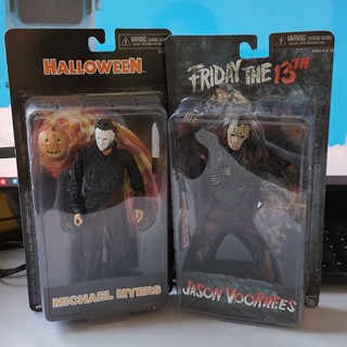 Neca Jason Voorhees Part 7 The New Blood / Halloween Michael Myers 7&amp;quot; ฟิกเกอร์แอคชั่นสะสม