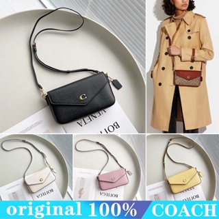 COACH c8442 c8439 c8749 wyn กระเป๋าใส่บัตร/2in1