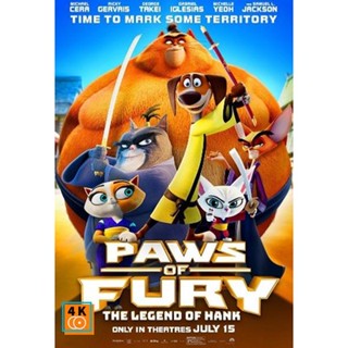 หนัง DVD ออก ใหม่ Paws of Fury The Legend of Hank (2022) อุ้งเท้าพิโรธ ตำนานของแฮงค์ (เสียง อังกฤษ | ซับ ไทย/อังกฤษ) DVD