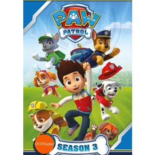 หนังแผ่น DVD ขบวนการสี่ขาผจญภัย ปี 3 PAW Patrol Season 3 (26 ตอนจบ) (เสียง ไทย | ซับ ไม่มี) หนังใหม่ ดีวีดี