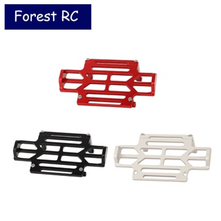 Forestrc กรอบยึดถาดแบตเตอรี่ อะลูมิเนียมอัลลอย พร้อมเมาท์เซอร์โว สําหรับอัพเกรดรถไต่หินบังคับ Axial SCX24 Ford Bronco 1/24