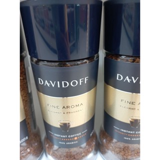 DAVIDOFF FINE AROMA 100 GM กาแฟสำเร็จรูป DAVIDOFF FINE AROMA 100 GM Instant Coffee