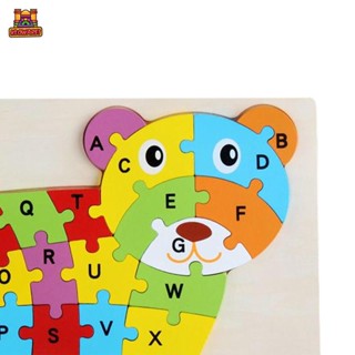 [Kloware1] บล็อกไม้ปริศนา รูปตัวอักษร Abc Montessori ของเล่นสําหรับเด็กผู้ชาย และเด็กผู้หญิง