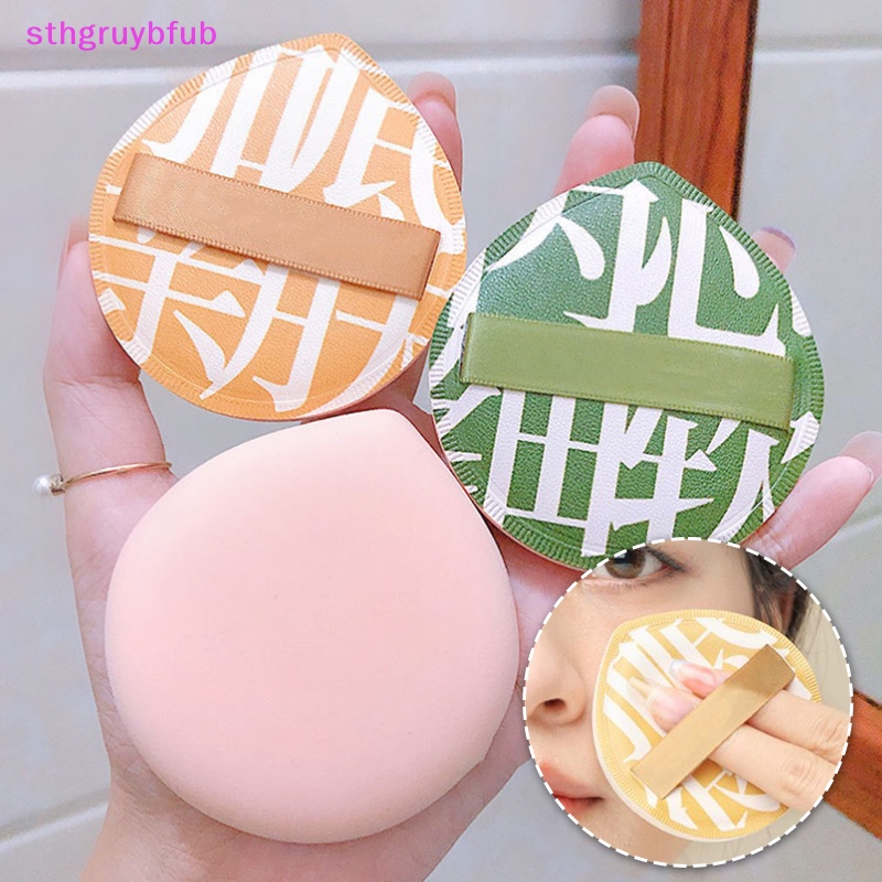STHB XL Water Drop Air Cushion แป้งพัฟนุ่มหนาฟองน้ํา Face คอนซีลเลอร์ Foundation ซ่อนรูขุมขนหญิงความ