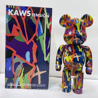 [พร้อมส่ง] บล็อกตัวต่อ รูปหมี Violent Bearbrick 400% KAWS 28 ซม. สําหรับตกแต่งห้องนั่งเล่น