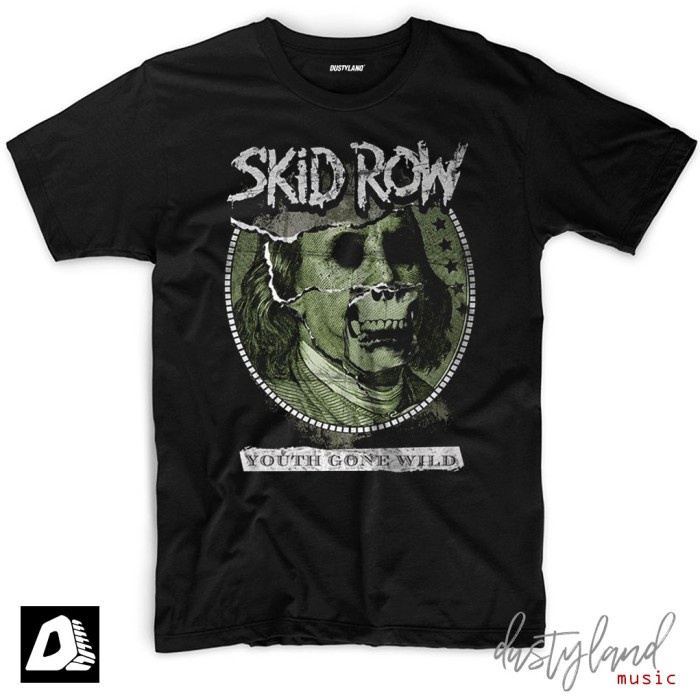 เสื้อยืดวง Skid ROW - YOUTH GONE WILD II