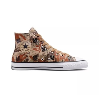 Converse รองเท้าผ้าใบ Sneakers CTAS Pro Camo Peace Hi Brown/Multi Colors ผู้ชาย สีน้ําตาล - A02414CF2BRMC