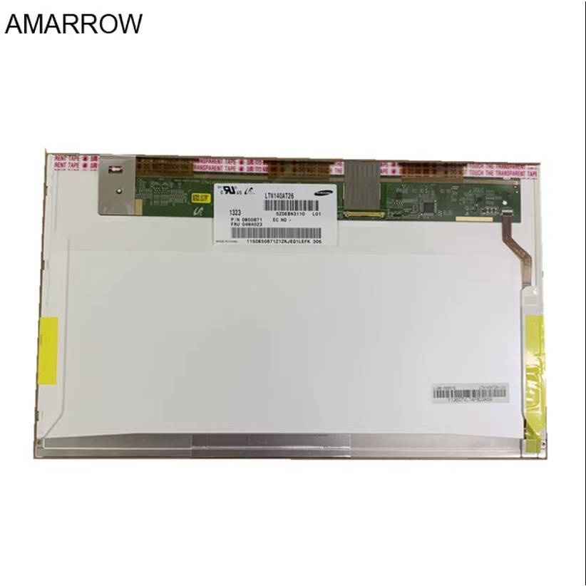 หน้าจอ LCD สําหรับแล็ปท็อป B140XW01 V0 6 8 9 LTN140AT07 02 01 16 22 26 LP140WH1 WH4LP140WH1 TLD6 LP1
