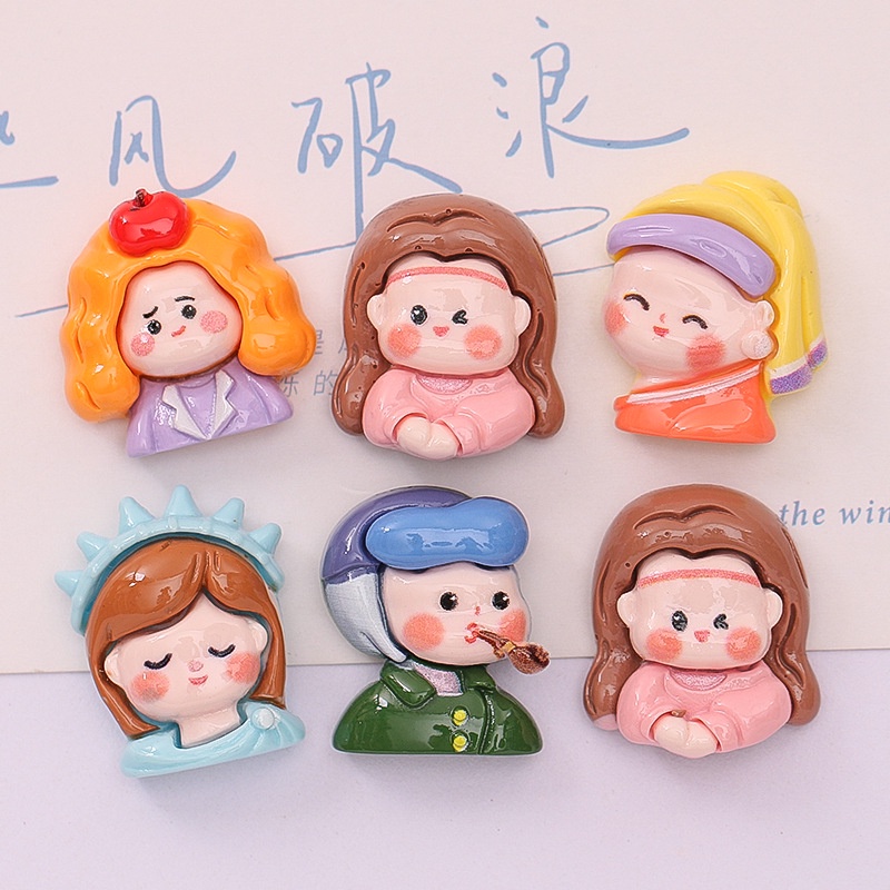 แผ่นกาวเรซิ่น รูปรองเท้า แฮนด์เมด สําหรับทํากิ๊บติดผม DIY