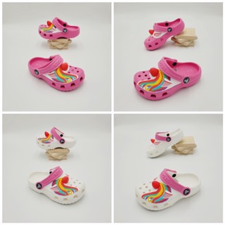 พร้อมส่ง !! รองเท้าลำลองแฟชั่น เด็ก สไตล์ Crocs Fun Lab Classic I AM Unicorn Clog Kids (Unisex)