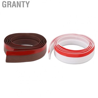 Granty Adhesive Door Sweep  Self Adhesive TPE Under Door Draft Stopper Noise Insulation Thickening 6.6ft Dustproof  for Office