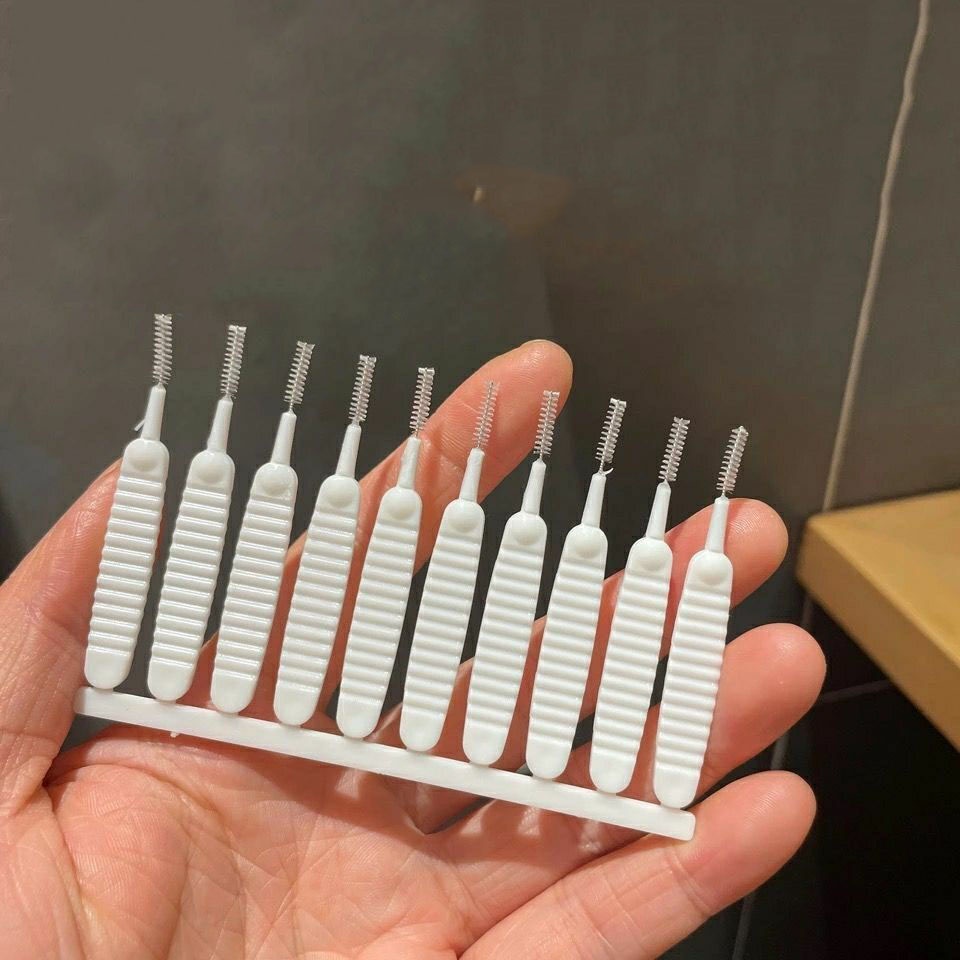 แปรงทำความสะอาดฝักบัวและซอกเล็ก 10 ชิ้น แปรงอเนกประสงค์ เช็ดฝุ่นและรูลำโพง ใช้งานง่าย สะอาดหมดจด - รูปที่ 5