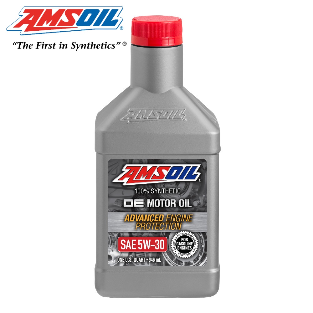 OEFQT AMSOIL 100% สังเคราะห์ OE Series 5W-30 / 5w30 MOTOR OIL 1QT / 946ml
