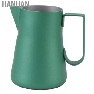 Hanhan Frothing Jug Pitcher Professional Multipurpose  Grade Stainless Steel Coffee