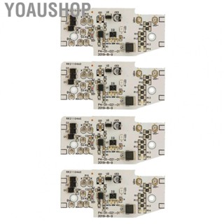 Yoaushop Solar Light Controller Module  Solar Lamp Control Board Compact Size Stable 4PCS  for Landscape Lights