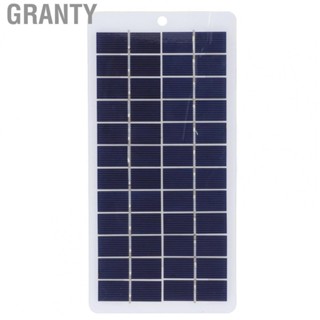 Granty Solar Panel  Easy To Use High Light Transmittance Polycrystalline Silicone Solar Panel 5W 12V  for Advertising