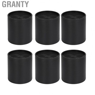 Granty Furniture Risers  Black Round Furniture Leg  Practical 4in Rise Height  for Sofas