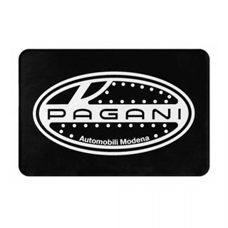 Pagani automobili S.Pa. พร้อมส่ง พรมเช็ดเท้า ผ้าสักหลาด กันลื่น ดูดซับน้ํา แห้งเร็ว สไตล์อิตาลี สําหรับห้องน้ํา 16x24 นิ้ว