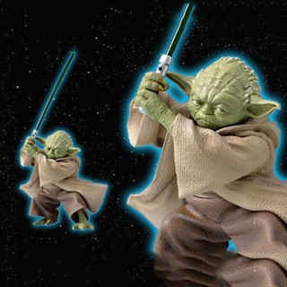 โมเดลฟิกเกอร์ Star Wars Master Yoda Fighting Version ขนาด 7 ซม. ของเล่นสะสม สําหรับเด็ก