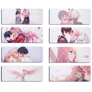 แผ่นรองเมาส์เล่นเกม The In Darling Franxx ZERO TWO ขนาด 800 มม. X 300 มม.