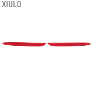 Xiulo 2178200174  Red Lens Left Right Bumper Reflector Indicator Perfect Fit Rear Bumper Reflector  for Car