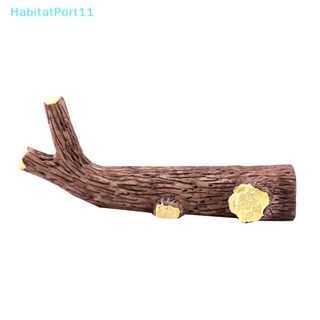 Habitatport ตอไม้เรซิ่น ลายการ์ตูน 1 ชิ้น สําหรับตกแต่งบ้าน Diy