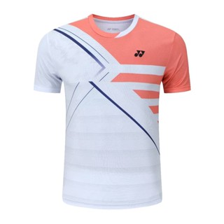 Yonex ใหม่ เสื้อยืดแบดมินตัน แขนสั้น ระบายอากาศ แห้งเร็ว 1127